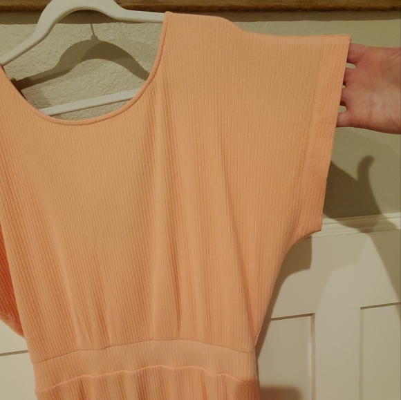 Anthropologie Daily Practice Doman Sleeve Dress, Small, NWT, Apricot Col… - Picture 6 of 16